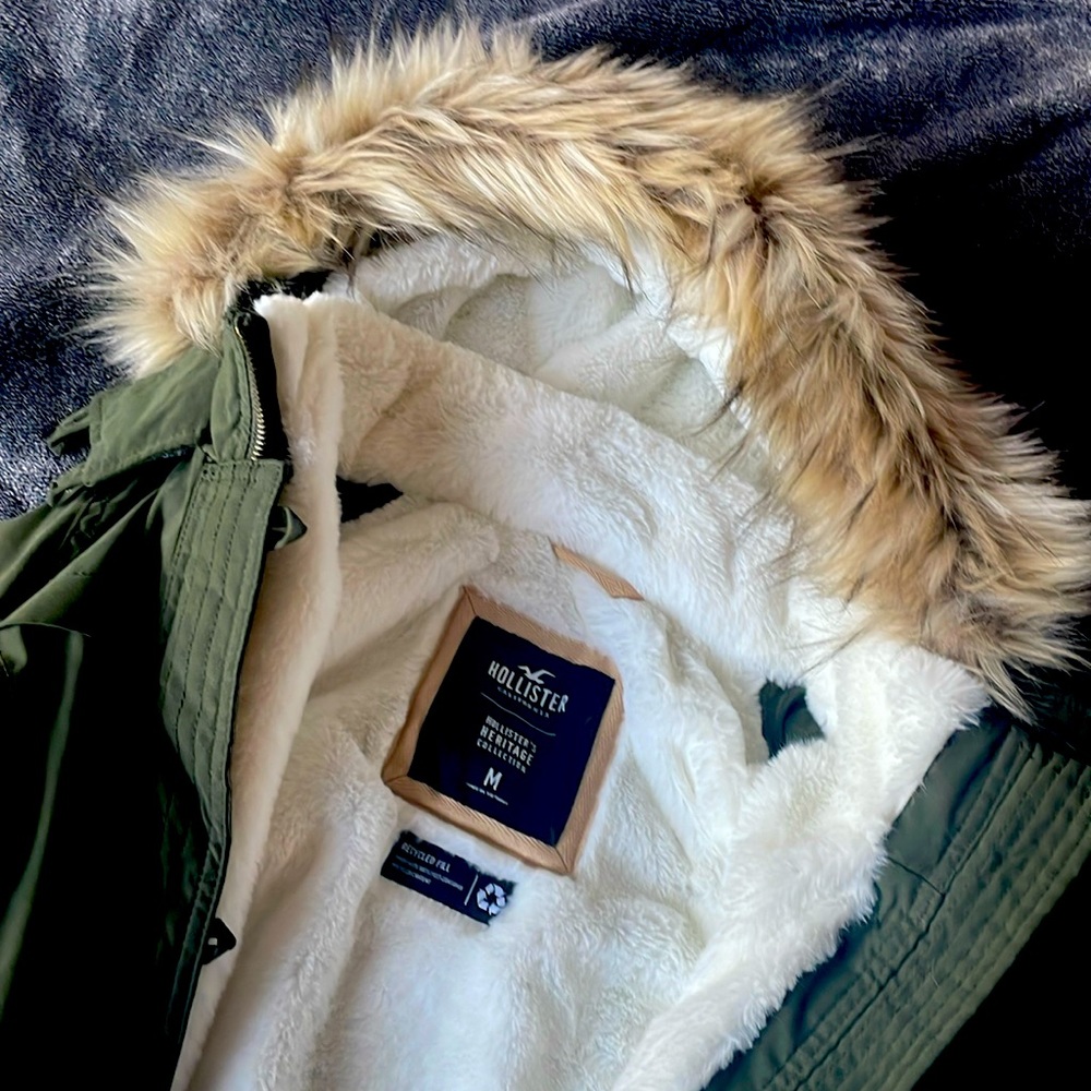 Hollister winter coat